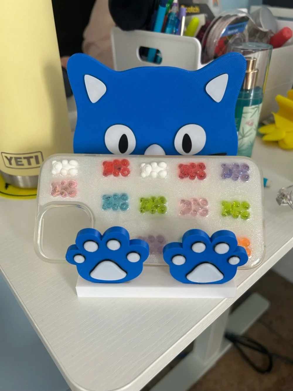 Cat Glasses holder/phone stand
